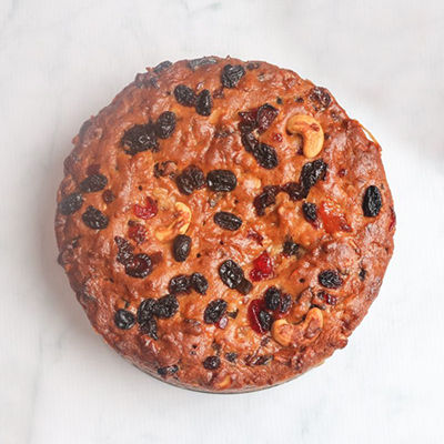 "Round shape plum cake - 1kg (code C02) - Click here to View more details about this Product